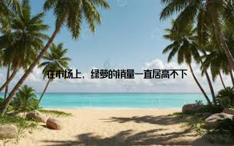 在市场上, 绿萝的销量一直居高不下