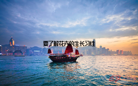 要了解花卉的生长习性