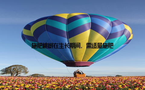 施肥桃树在生长期间, 需适量施肥