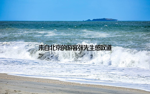 来自北京的游客张先生感叹道